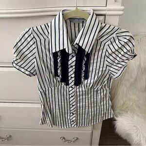 ISO Zara Striped Blouse